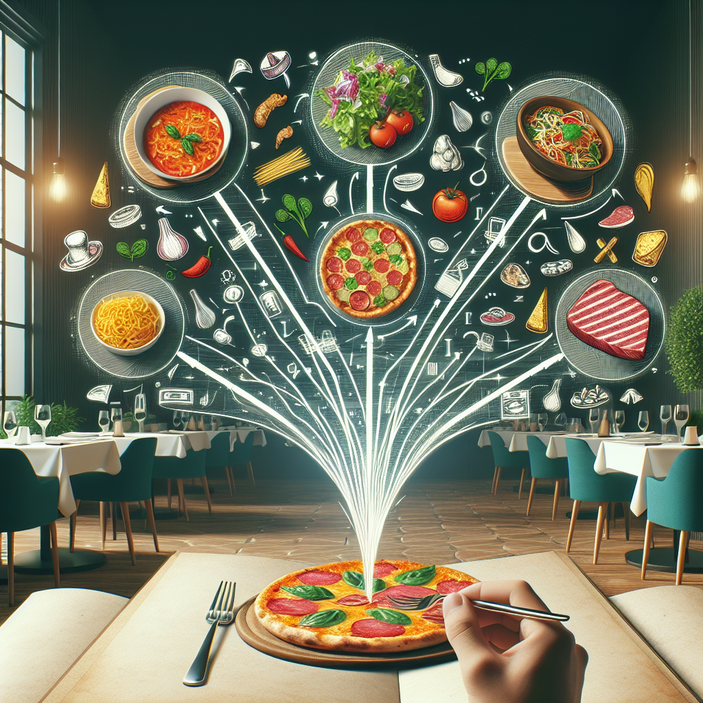 Generate Restaurant Menu Visuals from Ingredient Lists