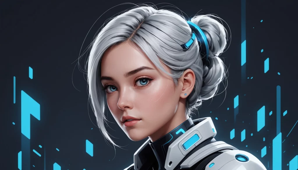 25 Best AI Image Platforms for Creative Teams, Digital art, technology concept, abstract, clean lines, minimalist, corporate blue and white, data visualization, glowing nodes