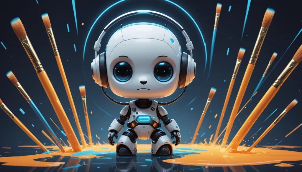 20 Best AI Art Engines for Publishing Agencies, Digital art, technology concept, abstract, clean lines, minimalist, corporate blue and white, data visualization, glowing nodes