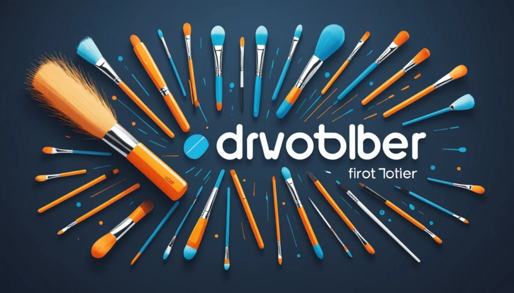 25 Best AI Tools for Digital Product Advertising, Digital art, technology concept, abstract, clean lines, minimalist, corporate blue and white, data visualization, glowing nodes