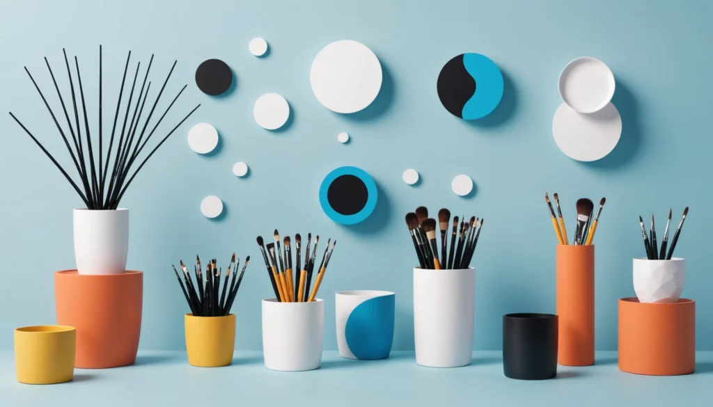 25 Best AI Image Generators for Home Decor Brands, Digital art, technology concept, abstract, clean lines, minimalist, corporate blue and white, data visualization, glowing nodes