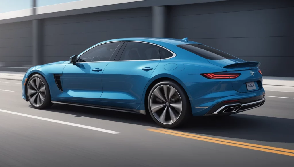 20 Best AI Image Engines for Automotive Marketing, Digital art, technology concept, abstract, clean lines, minimalist, corporate blue and white, data visualization, glowing nodes