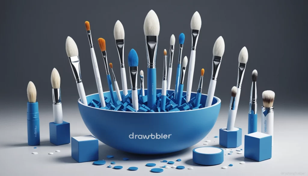 20 Best AI Engines for Retail Product Visualization, Digital art, technology concept, abstract, clean lines, minimalist, corporate blue and white, data visualization, glowing nodes
