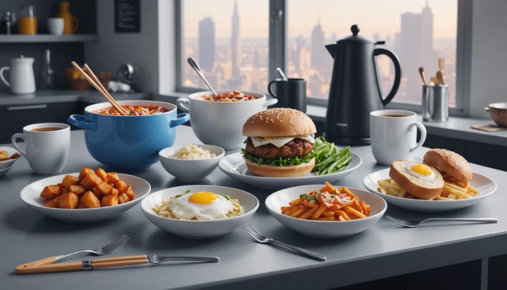 15 Best AI Art Engines for Restaurant Branding, Digital art, technology concept, abstract, clean lines, minimalist, corporate blue and white, data visualization, glowing nodes