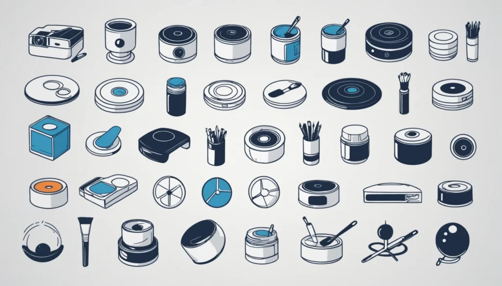 25 Best AI Image Generators for Marketing Designers, Digital art, technology concept, abstract, clean lines, minimalist, corporate blue and white, data visualization, glowing nodes