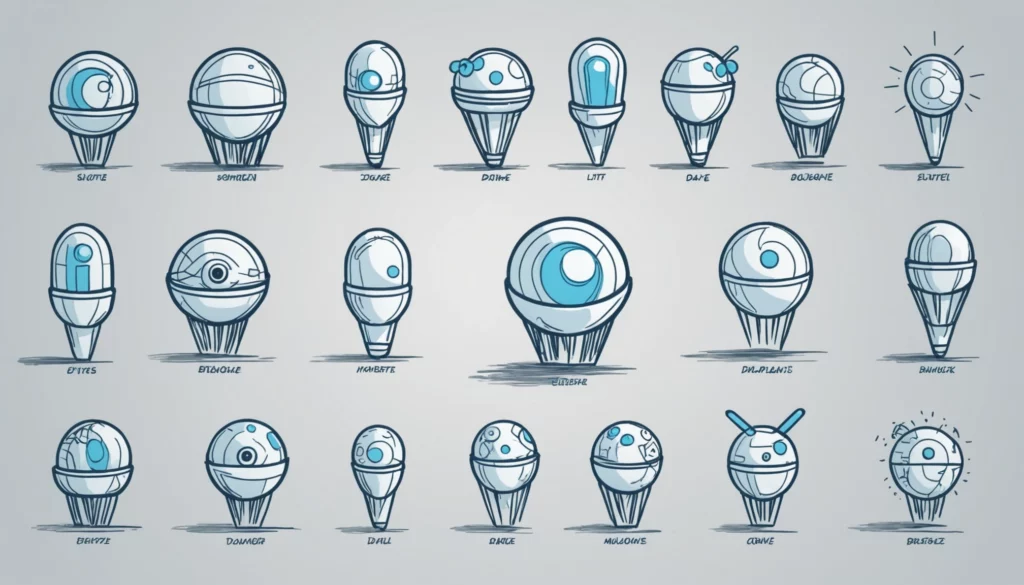 20 Best DALL E Competitors for Illustration Studios, Digital art, technology concept, abstract, clean lines, minimalist, corporate blue and white, data visualization, glowing nodes