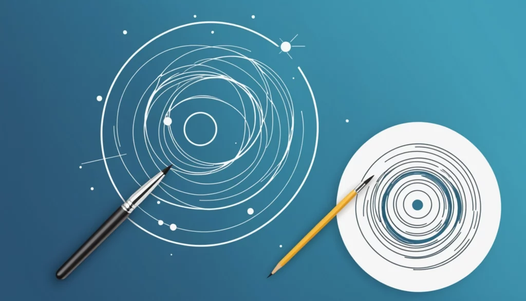 15 Best Leonardo AI Alternatives for Product Mockups, Digital art, technology concept, abstract, clean lines, minimalist, corporate blue and white, data visualization, glowing nodes