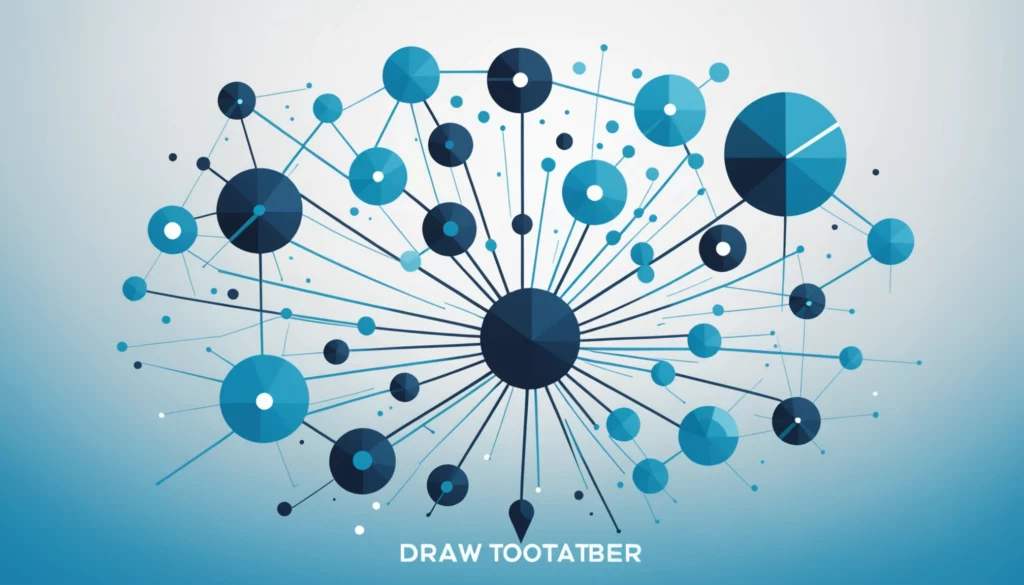20 Best Ideogram Alternatives for Digital Storytelling, Digital art, technology concept, abstract, clean lines, minimalist, corporate blue and white, data visualization, glowing nodes