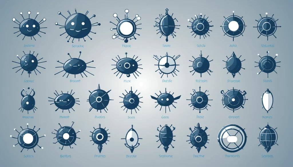 Top 25 Firefly Competitors for Marketing Campaigns, Digital art, technology concept, abstract, clean lines, minimalist, corporate blue and white, data visualization, glowing nodes