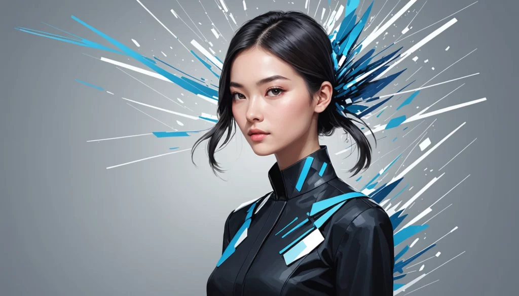 15 Best Runway AI Alternatives for Graphic Production, Digital art, technology concept, abstract, clean lines, minimalist, corporate blue and white, data visualization, glowing nodes