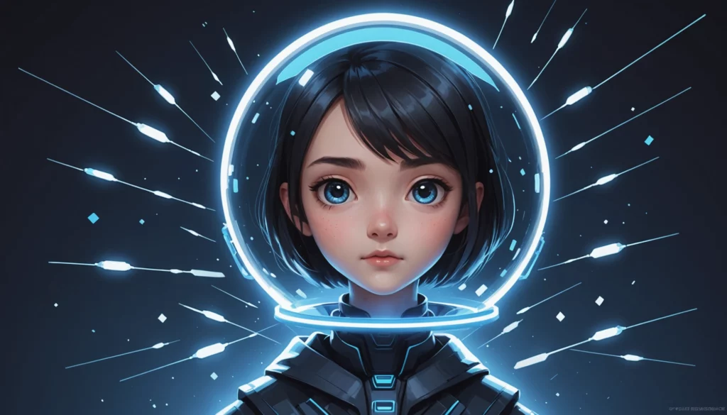 15 Best Leonardo AI Alternatives for Digital Marketing, Digital art, technology concept, abstract, clean lines, minimalist, corporate blue and white, data visualization, glowing nodes