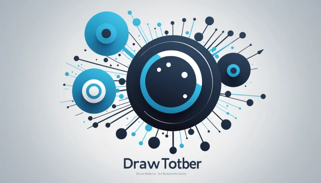 20 Best DALL E Competitors for Visual Branding, Digital art, technology concept, abstract, clean lines, minimalist, corporate blue and white, data visualization, glowing nodes