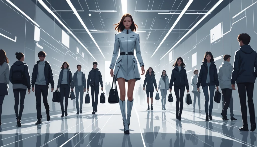 15 Best Runway AI Alternatives for Social Media Design, Digital art, technology concept, abstract, clean lines, minimalist, corporate blue and white, data visualization, glowing nodes