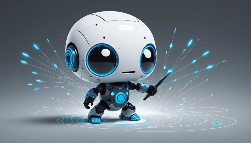 15 Best Leonardo AI Alternatives for Illustration Projects, Digital art, technology concept, abstract, clean lines, minimalist, corporate blue and white, data visualization, glowing nodes