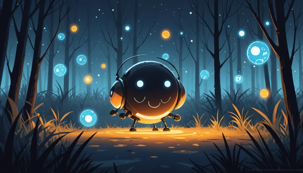 Top 25 Firefly Competitors for Digital Storytelling, Digital art, technology concept, abstract, clean lines, minimalist, corporate blue and white, data visualization, glowing nodes