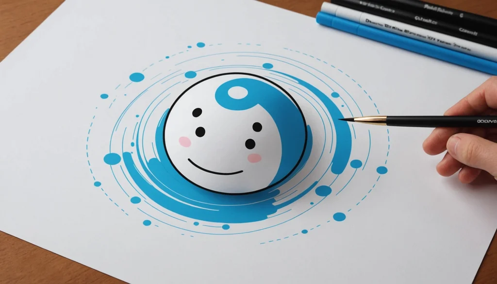 15 Best Leonardo AI Alternatives for Interior Design Marketing, Digital art, technology concept, abstract, clean lines, minimalist, corporate blue and white, data visualization, glowing nodes