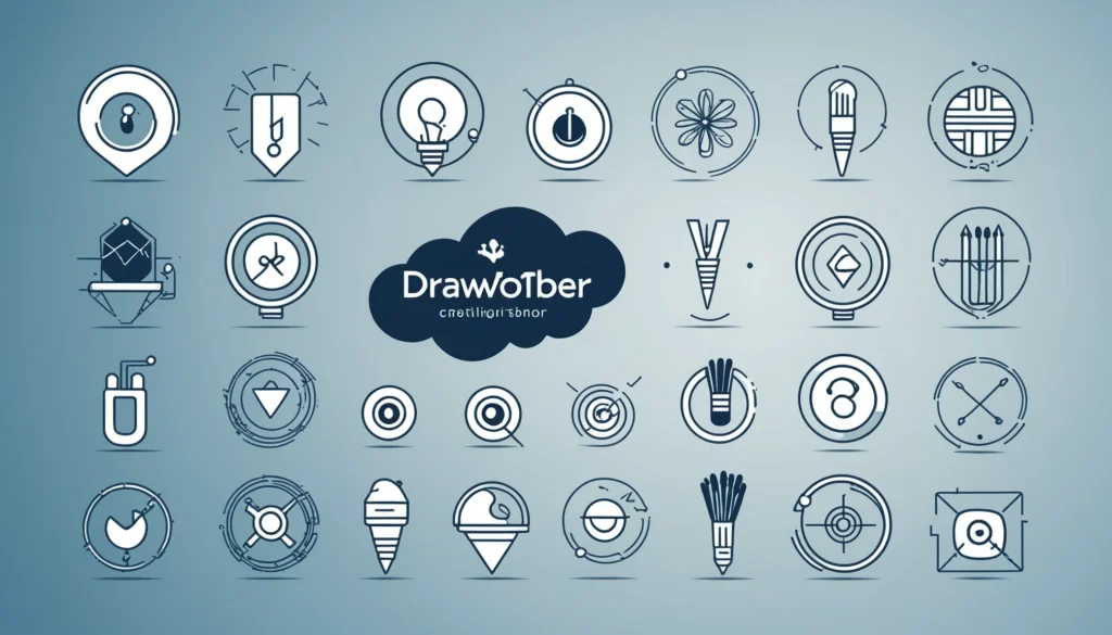 20 Best Ideogram Alternatives for Creative Teams, Digital art, technology concept, abstract, clean lines, minimalist, corporate blue and white, data visualization, glowing nodes