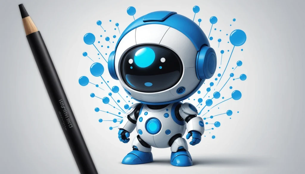 15 Best Leonardo AI Alternatives for Product Advertising, Digital art, technology concept, abstract, clean lines, minimalist, corporate blue and white, data visualization, glowing nodes