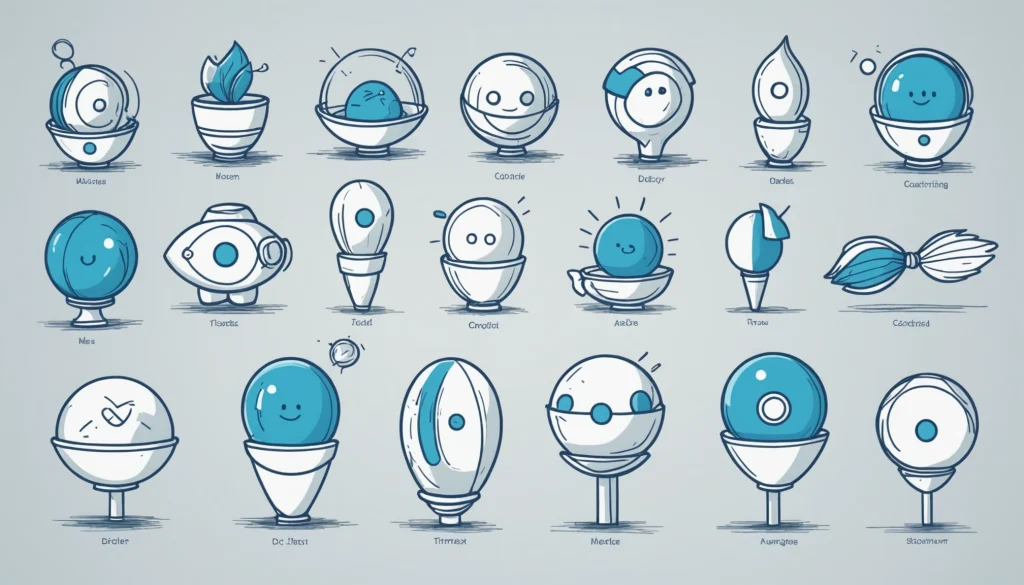 20 Best DALL E Competitors for Design Professionals, Digital art, technology concept, abstract, clean lines, minimalist, corporate blue and white, data visualization, glowing nodes