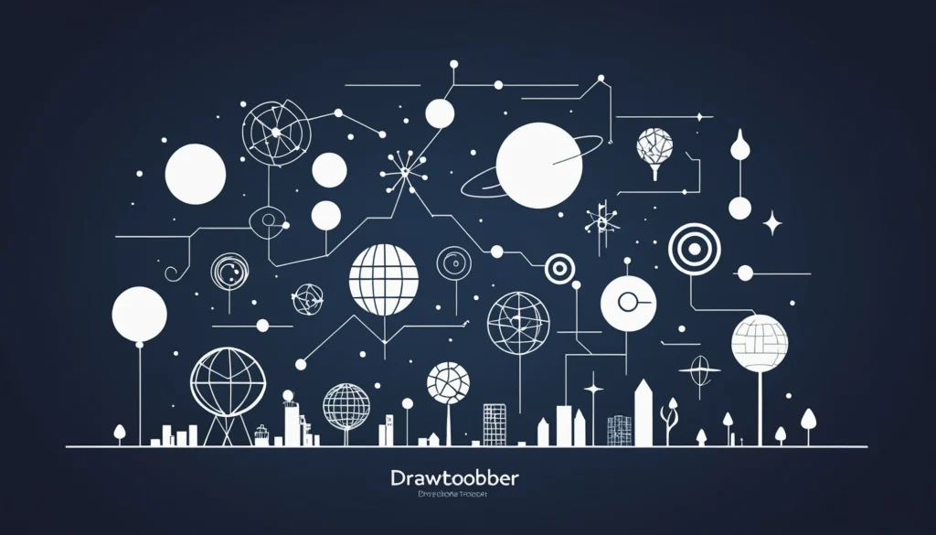 20 Best Ideogram Alternatives for Creative Storytelling, Digital art, technology concept, abstract, clean lines, minimalist, corporate blue and white, data visualization, glowing nodes