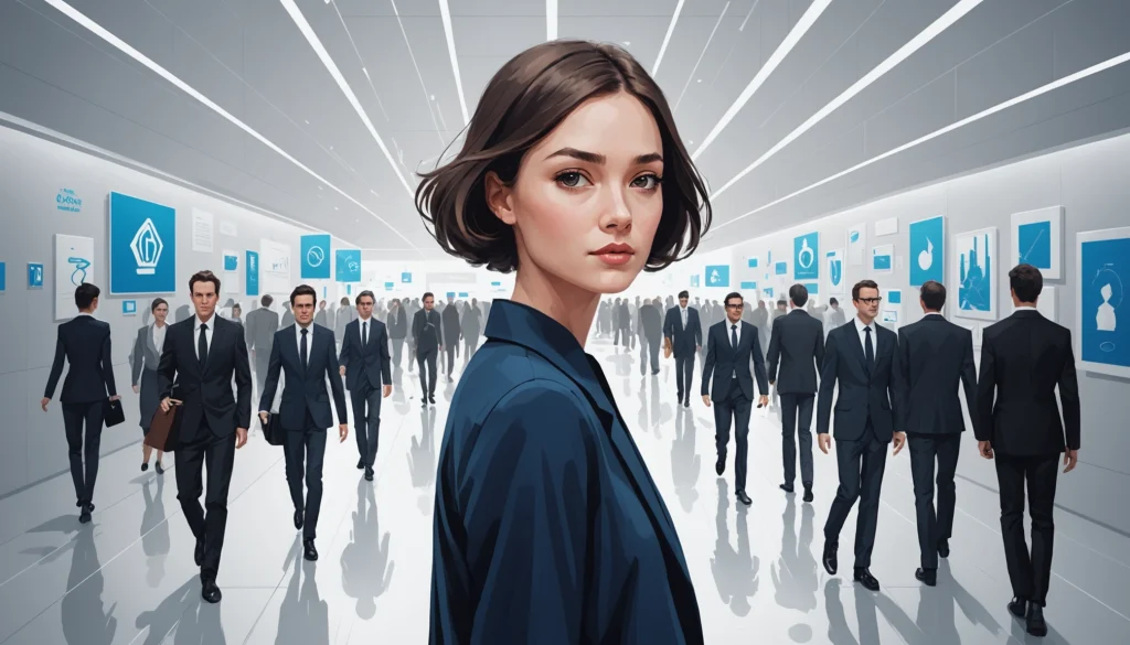 15 Best Runway AI Alternatives for Advertising Campaigns, Digital art, technology concept, abstract, clean lines, minimalist, corporate blue and white, data visualization, glowing nodes