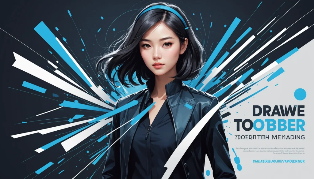 15 Best Runway AI Alternatives for Brand Visuals, Digital art, technology concept, abstract, clean lines, minimalist, corporate blue and white, data visualization, glowing nodes