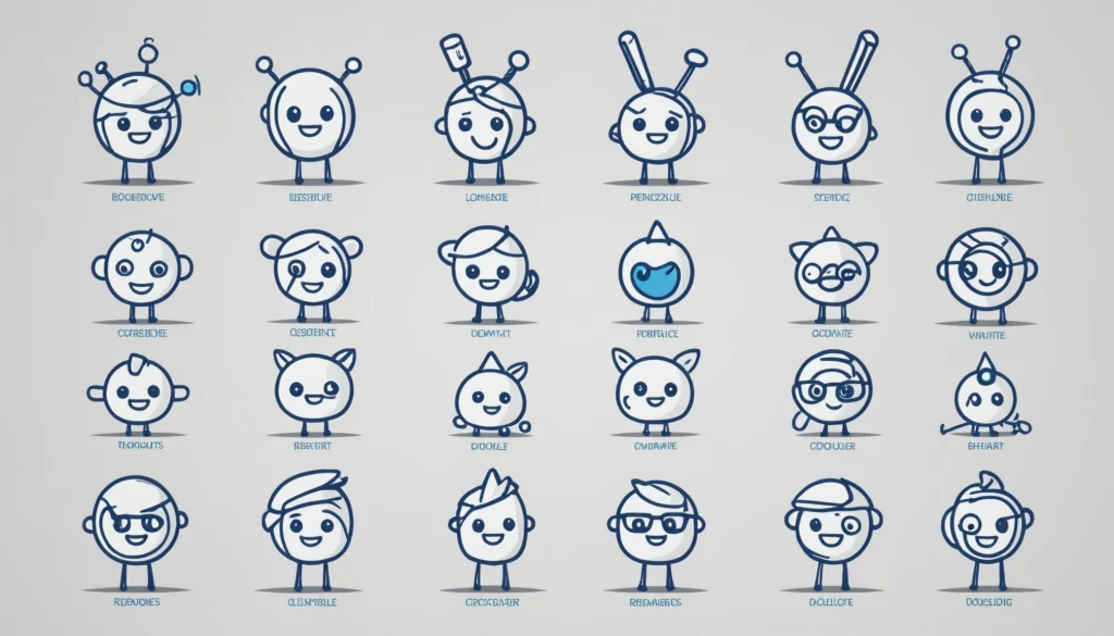 20 Best DALL E Competitors for Social Media Branding, Digital art, technology concept, abstract, clean lines, minimalist, corporate blue and white, data visualization, glowing nodes