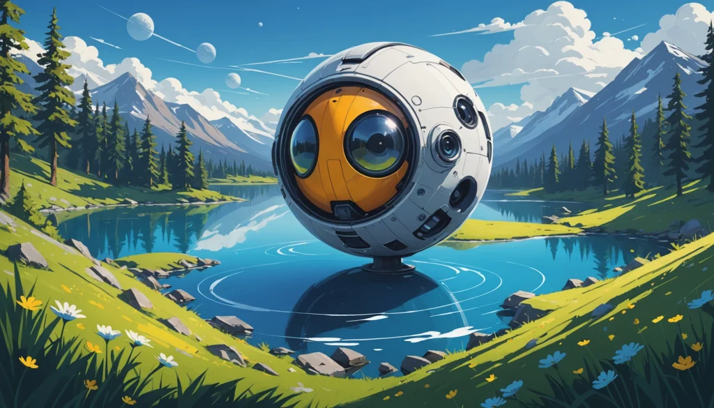 15 Best AI Style Transfer Platforms for Digital Design, Digital art, technology concept, abstract, clean lines, minimalist, corporate blue and white, data visualization, glowing nodes